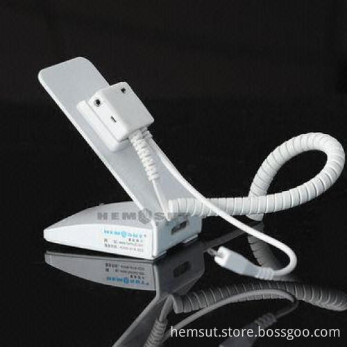 Mobile Phone Anti-theft Display Holder, Charging Security Integration